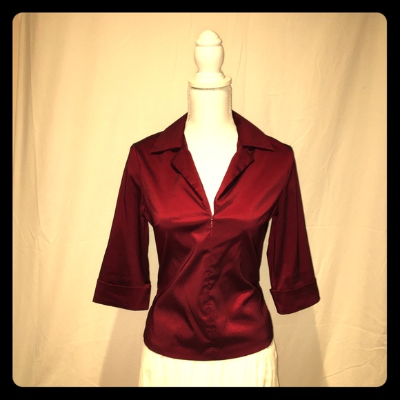 Red Blouse - Gorgeous! - Picture 1 of 2